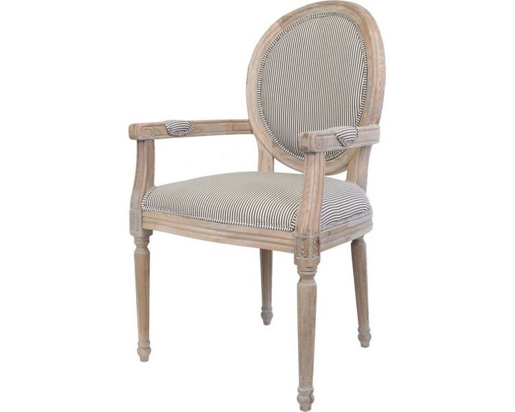 Купить Стул-кресло Diella белый, натуральный, Цвет: белый, фото 4