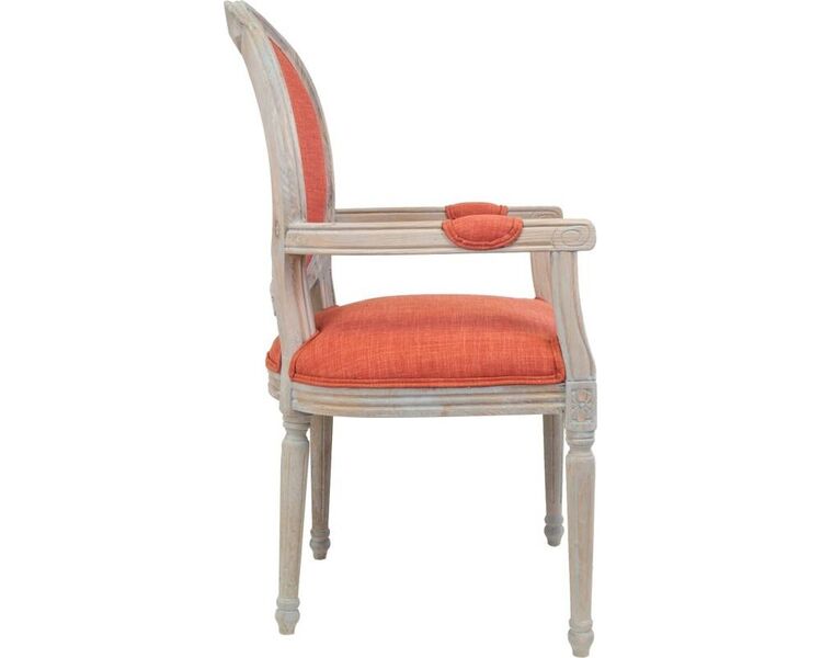 Купить Стул-кресло Diella оранжевый, натуральный, Цвет: оранжевый, фото 2