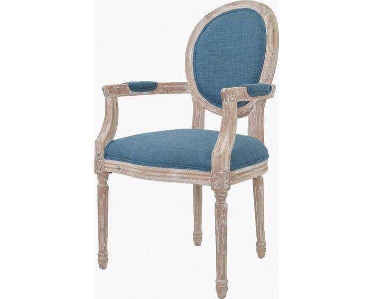 Купить Стул-кресло Diella синий, натуральный, Цвет: синий, фото 4