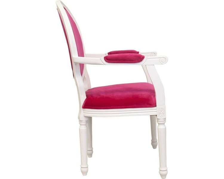 Купить Стул-кресло Diella white розовый, белый, Цвет: розовый, фото 2