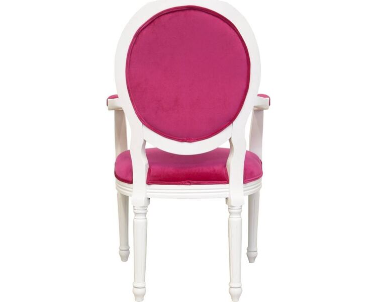Купить Стул-кресло Diella white розовый, белый, Цвет: розовый, фото 3
