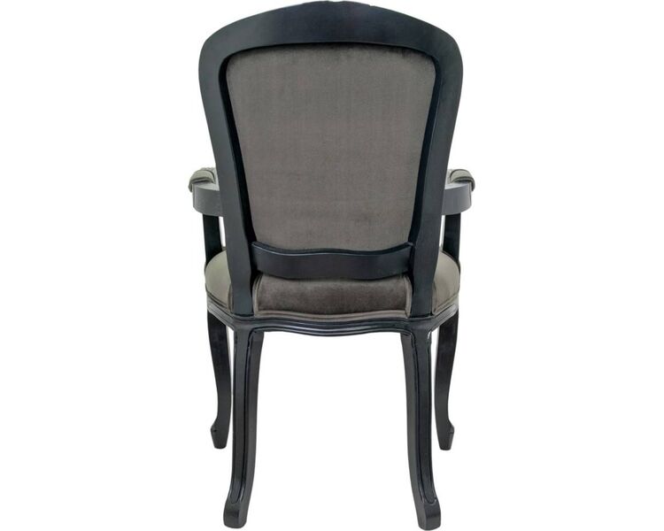 Купить Стул-кресло Gran arm black серо-коричневый, черный, Цвет: серо-коричневый, фото 3