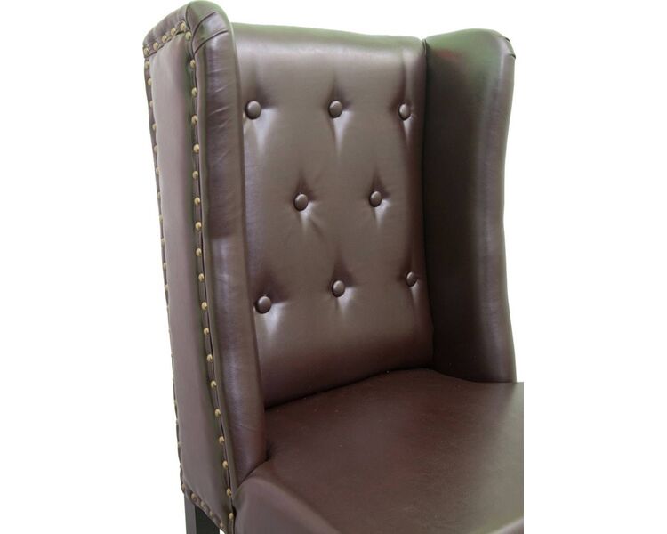 Купить Барный стул Skipton PU коричневый, черный, Цвет: коричневый, фото 5