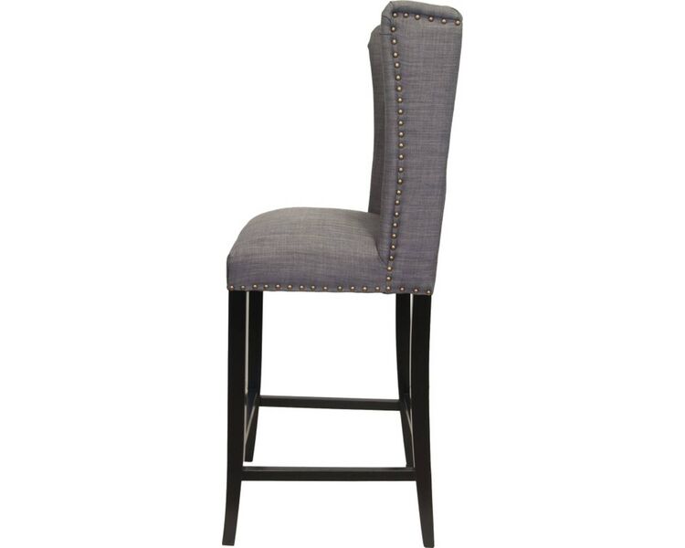 Купить Барный стул Skipton серый, черный, Цвет: серый, фото 3