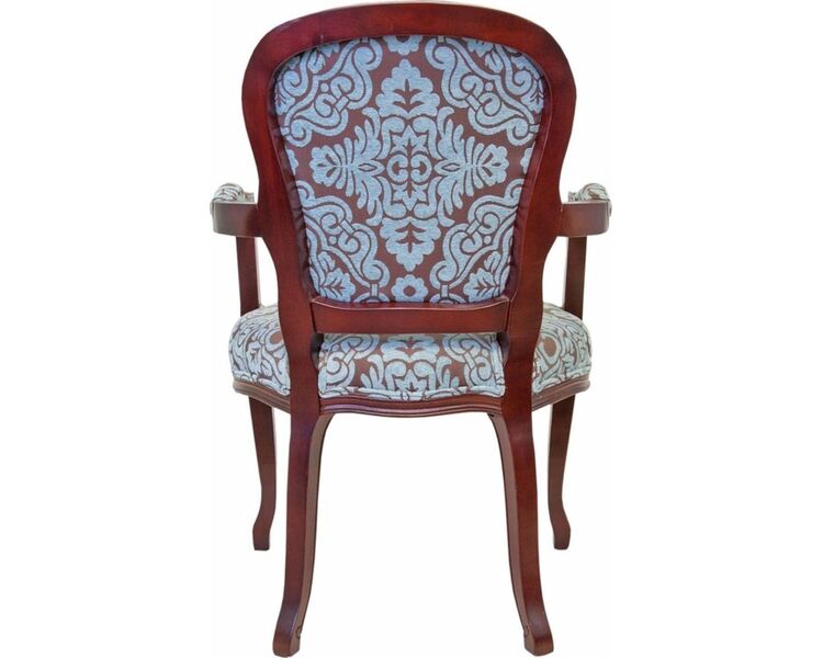 Купить Стул-кресло Vintera голубой, темно-коричневый, Цвет: голубой, фото 4