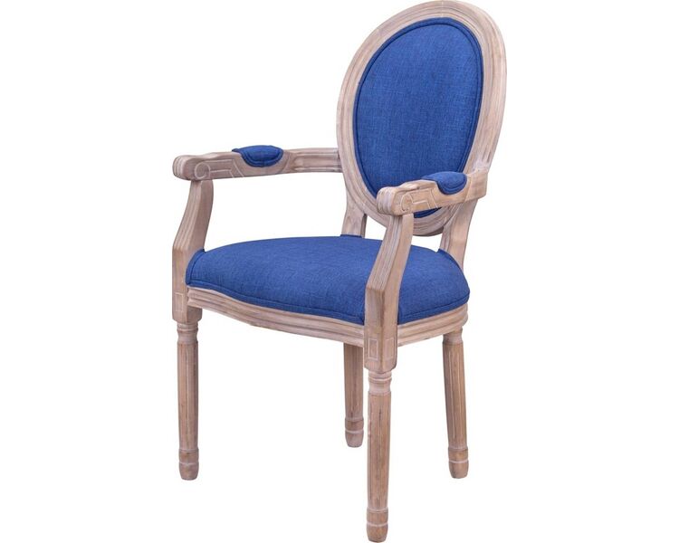 Купить Стул-кресло Volker arm фиолетовый, натуральный, Цвет: фиолетовый, фото 3
