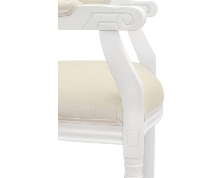 Купить Стул-кресло Volker arm white бежевый, белый, Цвет: бежевый, фото 5