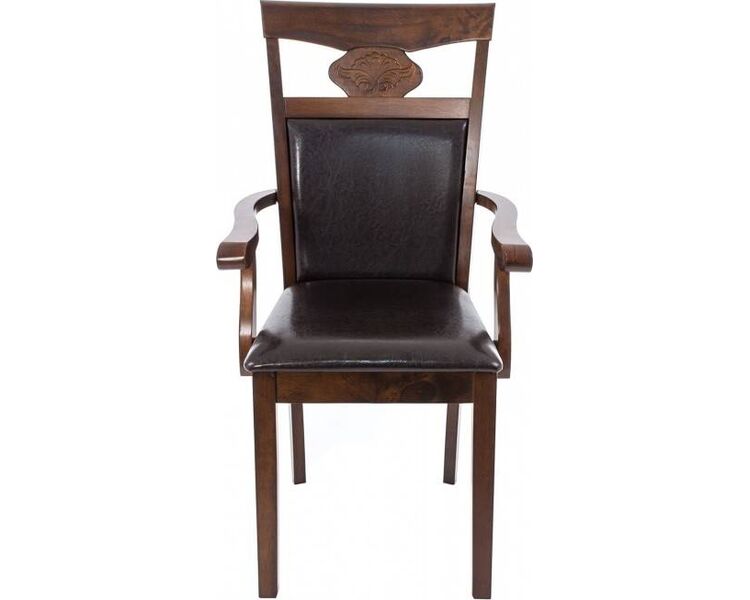 Купить Стул-кресло Luiza коричневый, ореховый, Цвет: коричневый, фото 3