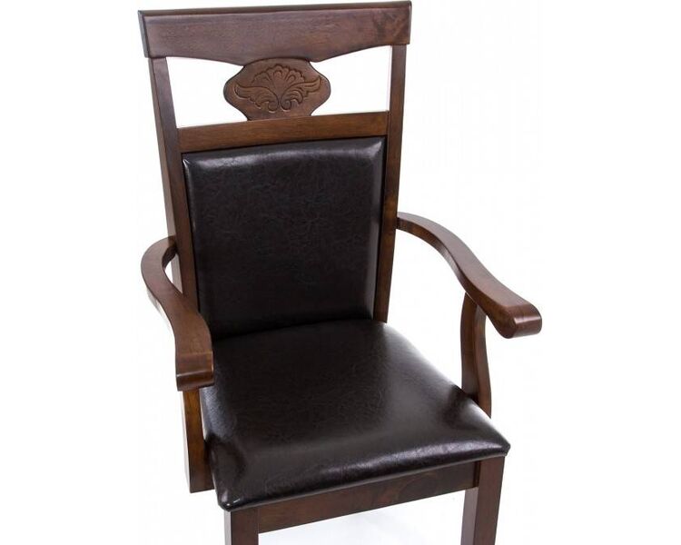 Купить Стул-кресло Luiza коричневый, ореховый, Цвет: коричневый, фото 5