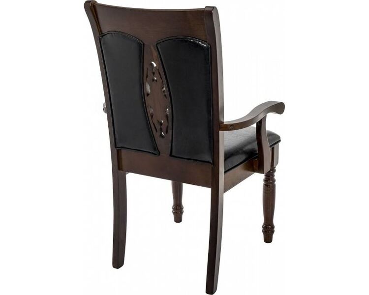 Купить Стул-кресло Gala черный, темный дуб, Цвет: черный, фото 4