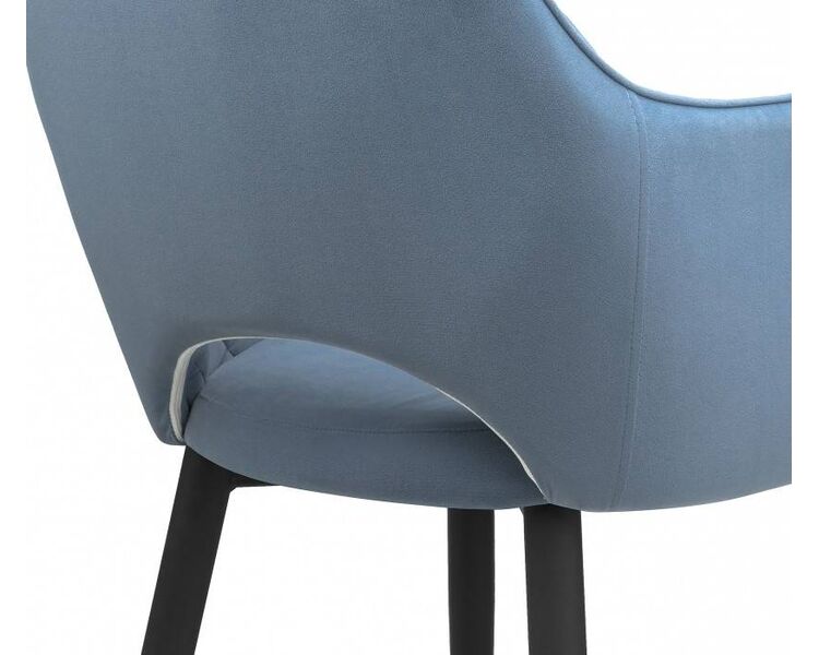 Купить Стул-кресло Vener голубой, черный, Цвет: голубой, фото 6