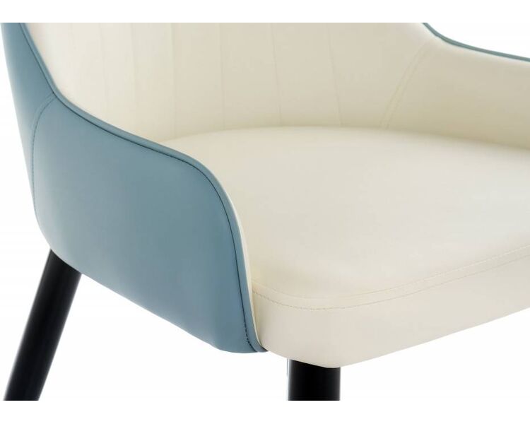 Купить Стул-кресло Rendal белый, черный, Цвет: белый, фото 5