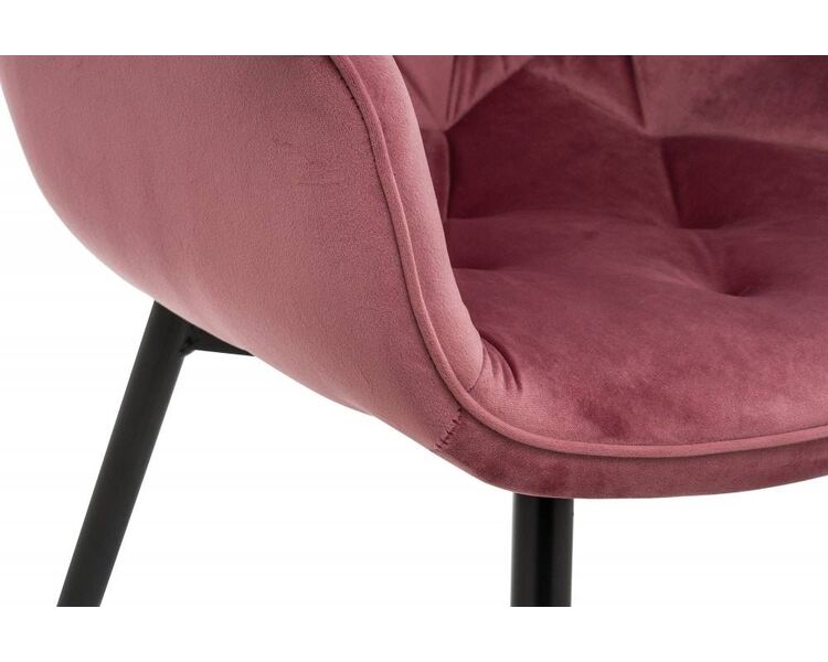 Купить Стул-кресло Remo розовый, черный, Цвет: розовый, фото 5