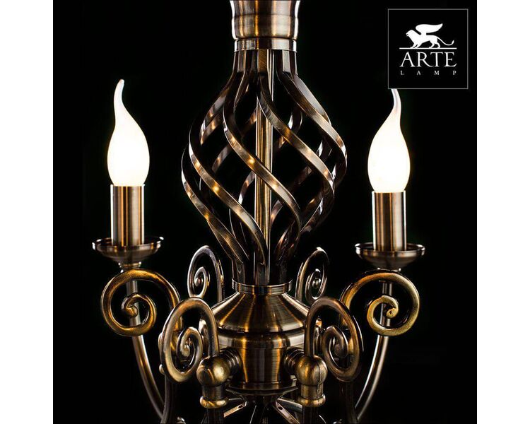 Купить Подвесная люстра Arte Lamp Zanzibar A8392LM-6AB, фото 2