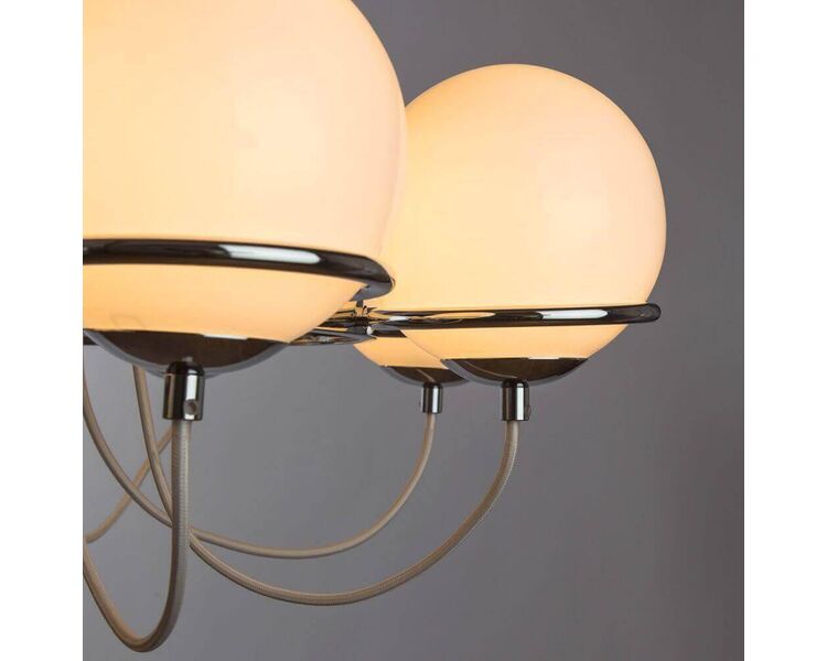 Купить Подвесная люстра Arte Lamp Bergamo A2990LM-8CC, фото 4