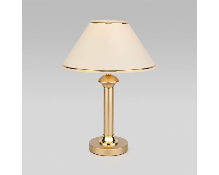 Купить Настольная лампа Eurosvet Lorenzo 60019/1 перламутровое золото