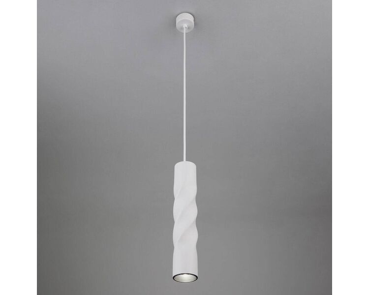 Купить Подвесной светодиодный светильник Eurosvet Scroll 50136/1 LED белый, фото 2