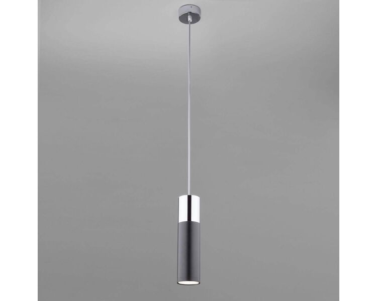 Купить Подвесной светильник Eurosvet 50135/1 LED хром/черный, фото 2