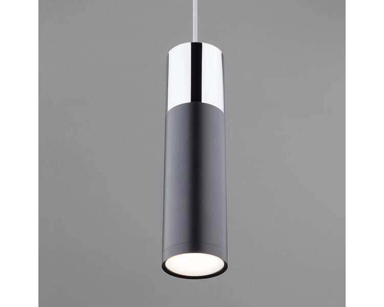 Купить Подвесной светильник Eurosvet 50135/1 LED хром/черный, фото 3