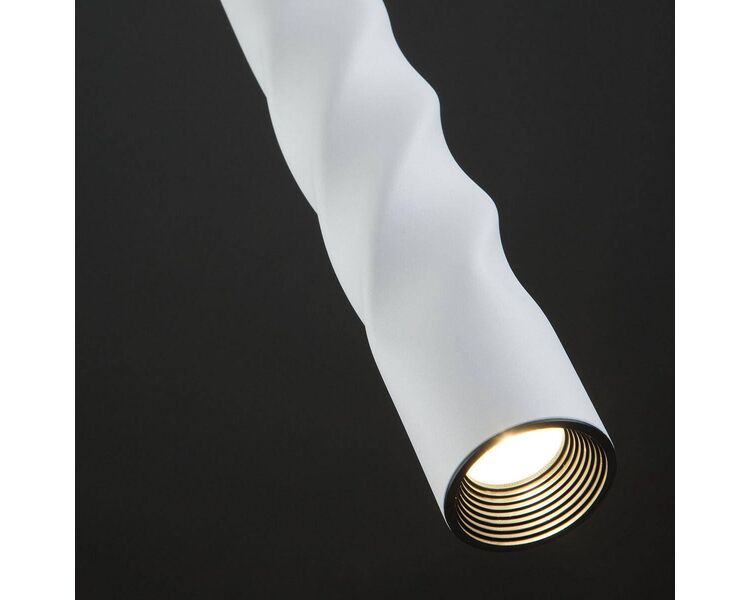 Купить Подвесной светодиодный светильник Eurosvet Scroll 50136/1 LED белый, фото 3