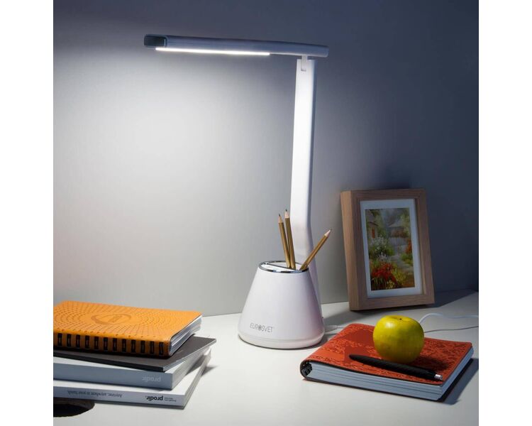 Купить Настольная лампа Eurosvet Office 80421/1 белый, фото 3