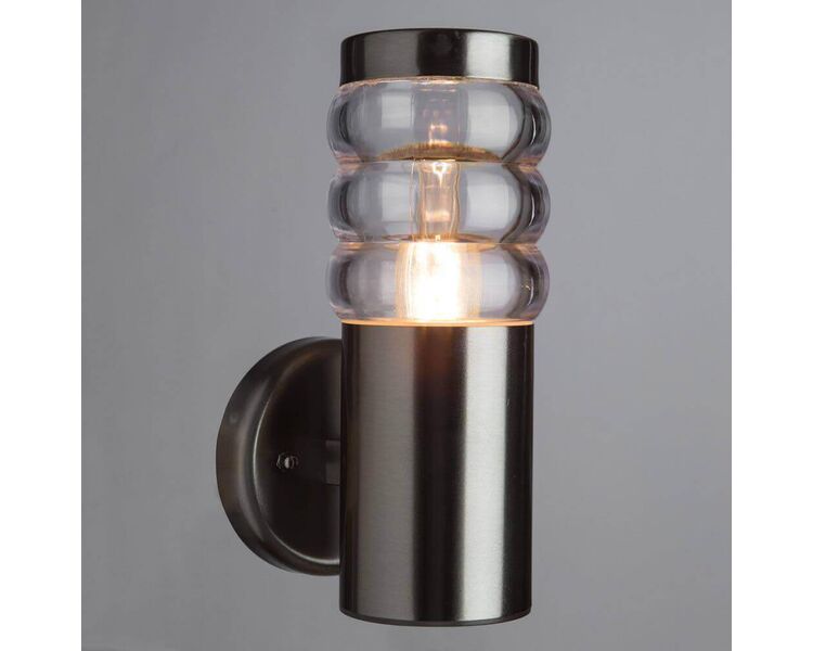 Купить Уличный настенный светильник Arte Lamp Portico A8381AL-1SS, фото 2