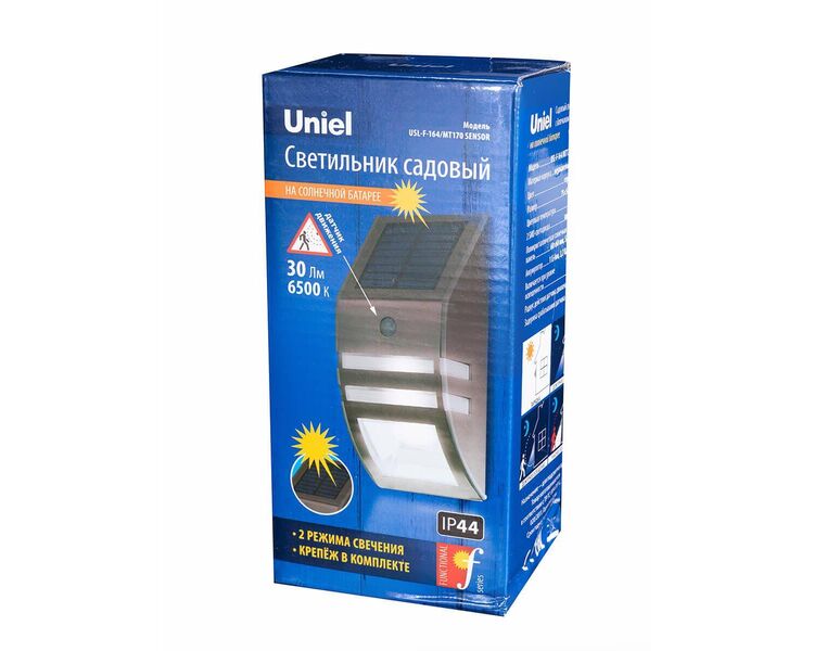 Купить Светильник на солнечных батареях Uniel Functional USL-F-164/MT170 Sensor UL-00003135, фото 4