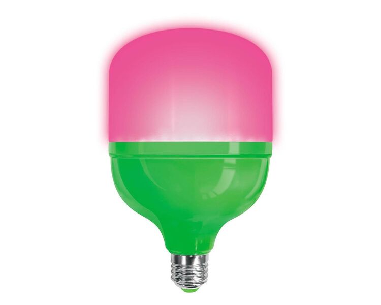 Купить Лампа светодиодная для растений Uniel E27 20W матовая LED-M80-20W/SPSB/E27/FR PLS55GR UL-00006261
