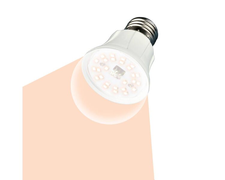 Купить Лампа светодиодная для растений Uniel E27 10W прозрачная LED-A60-10W/SPFR/E27/CL PLP01WH UL-00001820