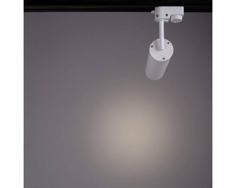Купить Трековый светодиодный светильник Arte Lamp Track Lights A1412PL-1WH, фото 2