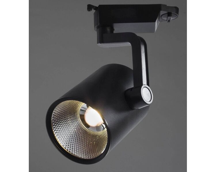 Купить Трековый светодиодный светильник Arte Lamp Traccia A2330PL-1BK, фото 2