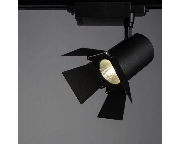 Купить Трековый светодиодный светильник Arte Lamp Track Lights A6730PL-1BK, фото 3