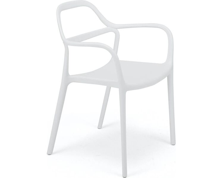Купить Стул-кресло Dali белый, Цвет: белый