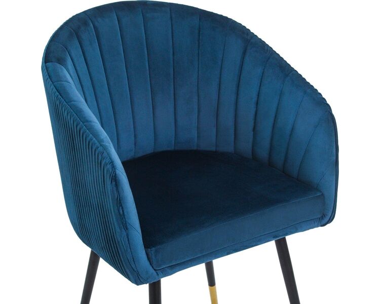 Купить Стул-кресло 7305 синий, черный, Цвет: синий, фото 5