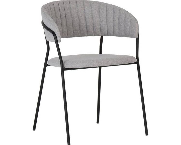 Купить Стул-кресло Turin серый, черный, Цвет: серый