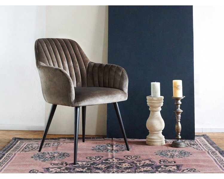 Купить Стул-кресло Lexi коричневый, черный, Цвет: коричневый, фото 9