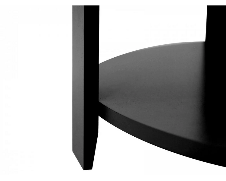Купить Журнальный стол Jazz круглый, мдф черный 70 x 70 см, Варианты цвета: черный, фото 2