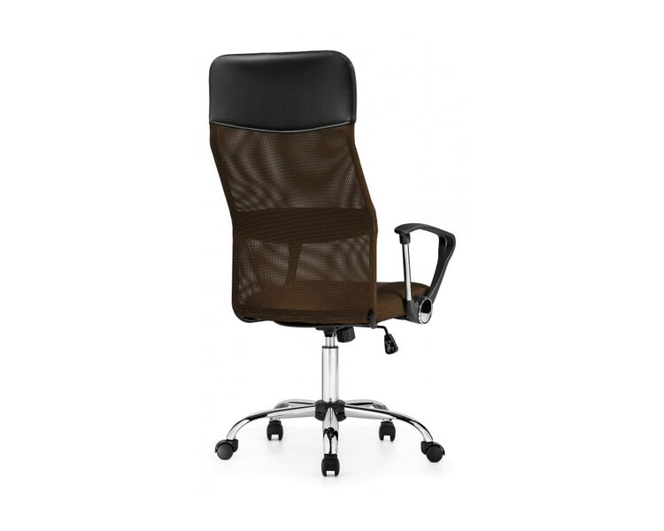 Купить Компьютерное кресло Arano коричневый, хром, Цвет: коричневый, фото 3