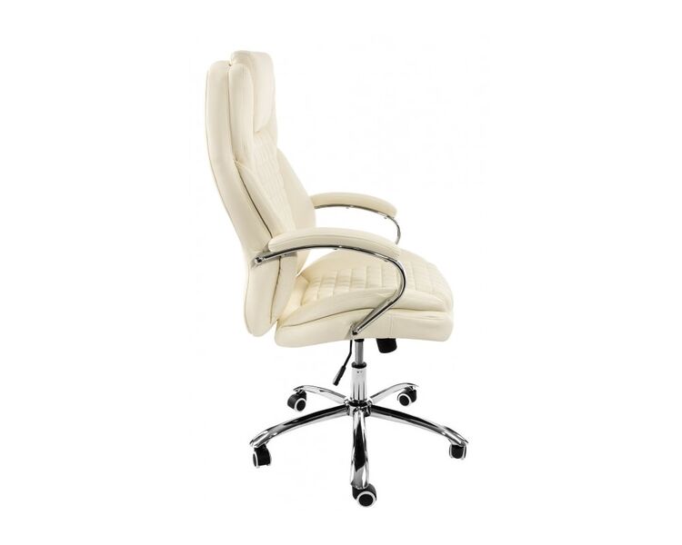 Купить Компьютерное кресло Herd белый, хром, Цвет: бежевый, фото 5