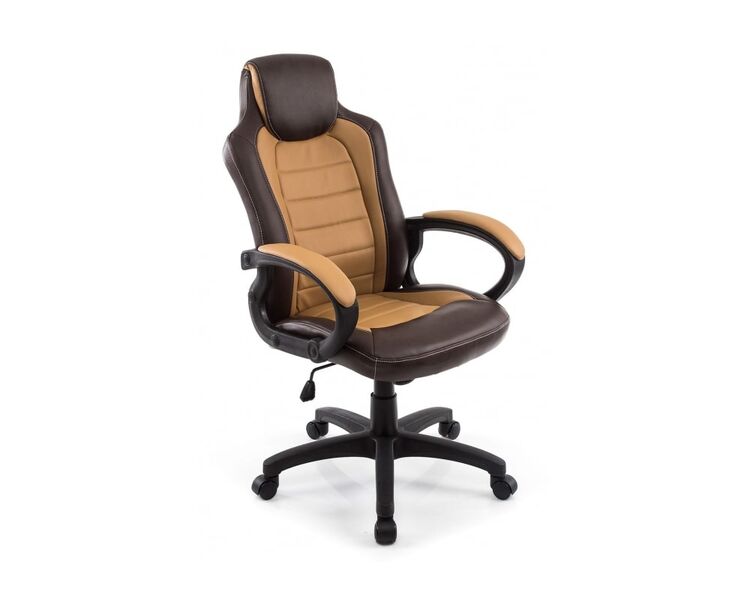 Купить Компьютерное кресло Kadis коричневый, черный, Цвет: коричневый