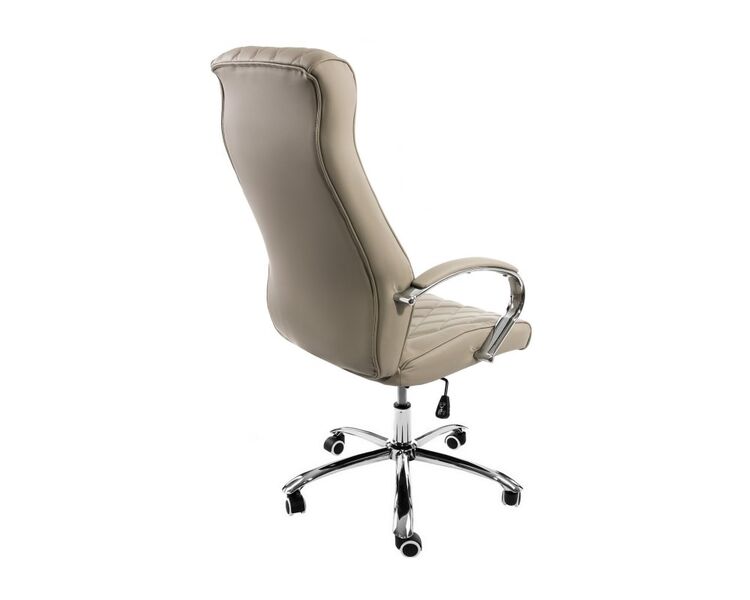 Купить Компьютерное кресло Monte бежевый, хром, Цвет: серый, фото 4