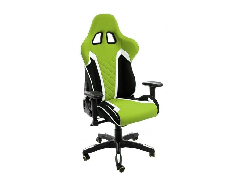 Купить Компьютерное кресло Prime серый, хром, Цвет: зеленый, фото 2