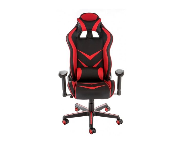 Купить Компьютерное кресло Racer красный хром, Цвет: красный, фото 2