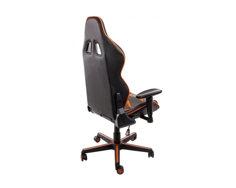 Купить Компьютерное кресло Racer оранжевый, хром, Цвет: оранжевый, фото 5