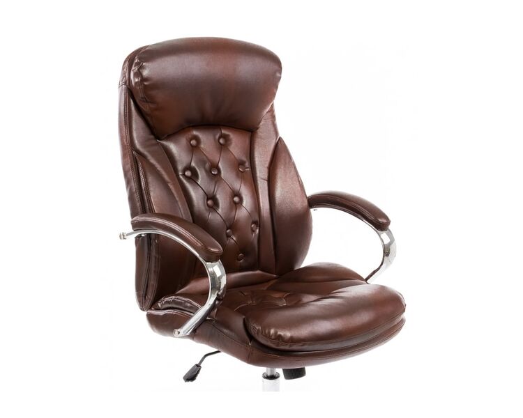 Купить Компьютерное кресло Rich коричневый, черный, фото 5