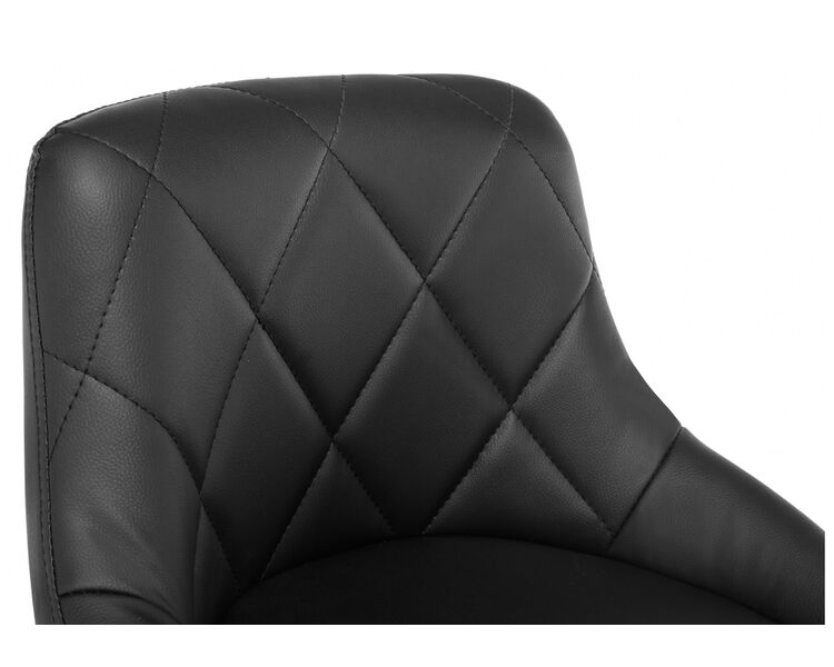 Купить Барный стул Curt черный, хром, Цвет: черный, фото 6