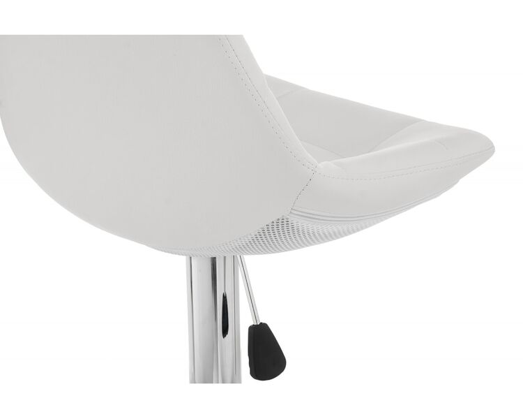 Купить Барный стул Eames экокожа белый, хром, фото 5