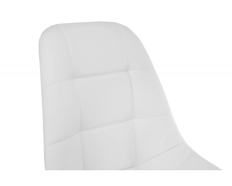 Купить Барный стул Eames экокожа белый, хром, фото 6