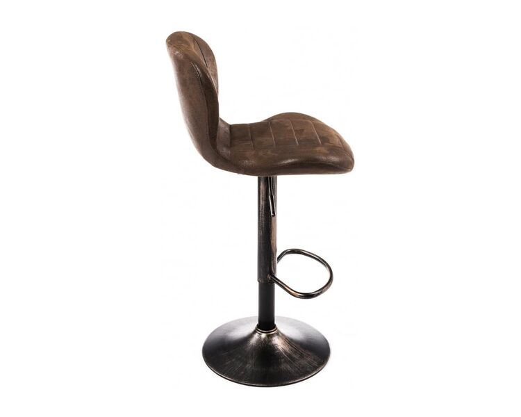 Купить Барный стул Hold коричневый, патина черный , Цвет: винтажный, фото 2
