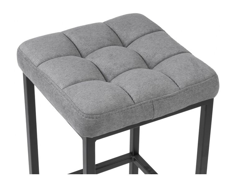 Купить Барный стул Лофт серый, черный, Цвет: серый, фото 4